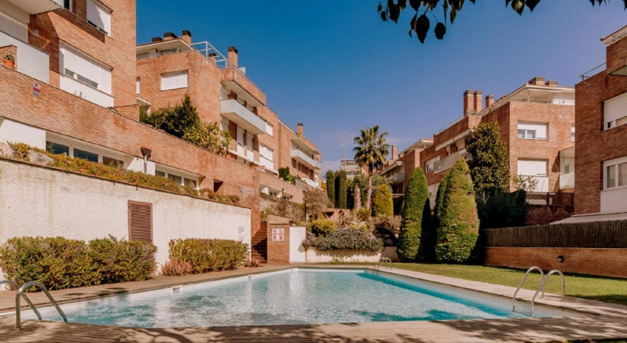 Tiana Bonito Duplex Con Piscina En Barcelona&Playa 아파트 외부 사진